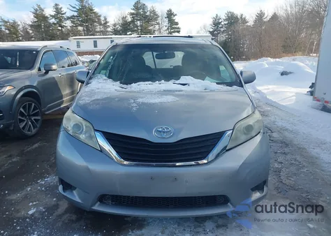 2012 Toyota Sienna Le V6 8 Passenger from USA, damaged, VIN 5TDKK3DC2CS245540